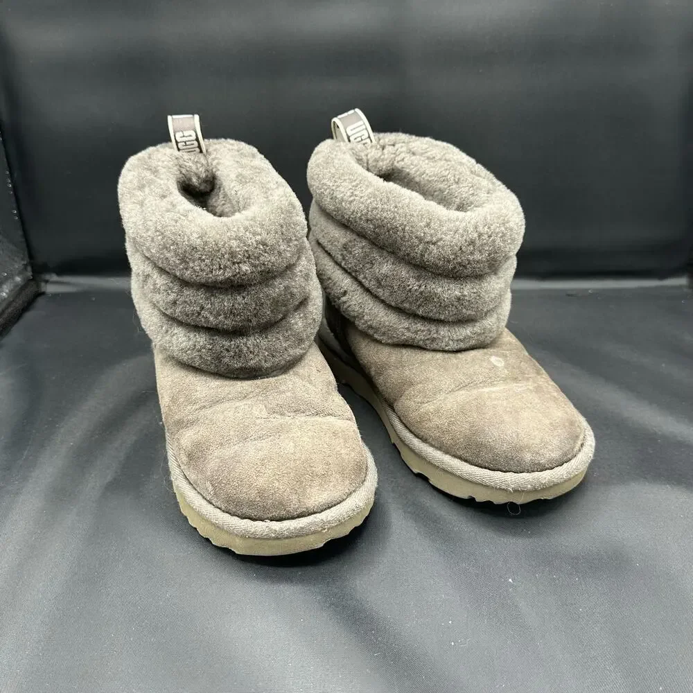 UGG Childrens Gray Boots Size 12 US Pull On
